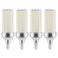 stvono 4 Pack E12 LED Bulbs 20W Candelabra LED Light Bulbs 150W Equivalent Daylight White 6000K 2000LM NonDimmable LED Chandelier Bulbs for Ceiling Fan Home Lighting