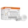 LEDVANCE Sylvania ECO LED A19 Light Bulb 100W Equivalent Efficient 145W 7 Year 1450 Lumens NonDimmable Frosted 2700K Soft White 6 Pack 40885