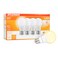 LEDVANCE Sylvania LED Light Bulb 60W Equivalent A19 Efficient 85W Medium Base Frosted Finish 800 Lumens Soft White 4 Pack 73888