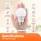LEDVANCE Sylvania LED Light Bulb 60W Equivalent A19 Efficient 85W Medium Base Frosted Finish 800 Lumens Soft White 4 Pack 73888