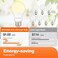LEDVANCE Sylvania LED Light Bulb 60W Equivalent A19 Efficient 85W Medium Base Frosted Finish 800 Lumens Soft White 4 Pack 73888