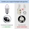 TRLIFE Maglight Replacement Bulbs DC 3V Maglight LED Bulb for Only 2 Cells CD Flashlight Headlight 3W Maglight Replacement Bulbs LED Flashlight Bulbs2 Pack