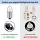 TRLIFE Maglight Replacement Bulbs DC 3V Maglight LED Bulb for Only 2 Cells CD Flashlight Headlight 3W Maglight Replacement Bulbs LED Flashlight Bulbs2 Pack