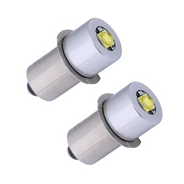 TRLIFE Maglight Replacement Bulbs DC 3V Maglight LED Bulb for Only 2 Cells CD Flashlight Headlight 3W Maglight Replacement Bulbs LED Flashlight Bulbs2 Pack