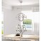 Westinghouse 5169100 45 Watt 40 Watt Equivalent G25 Dimmable Half Chrome Filament LED Light Bulb E26 Medium Base Single