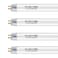Wesome Lighting 21 Inch F13T5WW LED Replacement Bulbs 3000K Warm White T5 LED 9 Watts Replace Fluorescent Bulb with LED Replacement Tube for Counter and Cabinet Fixture 4 Pack