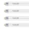 Wesome Lighting 21 Inch F13T5WW LED Replacement Bulbs 3000K Warm White T5 LED 9 Watts Replace Fluorescent Bulb with LED Replacement Tube for Counter and Cabinet Fixture 4 Pack