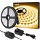 Lepro LED Strip Light White 164Ft Dimmable Vanity Lights 3000K Super Bright LED Tape Lights 300 LEDs SMD 2835 Strong 3M Adhesive Suitable for Home Kitchen Under Cabinet Bedroom Warm White