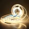 Aclorol COB LED Strip Lights for TV 5V USB Powered Warm White 656FT 320LedsM COB Flexible Light Strip TV Led Backlight for Bedroom Under Cabinet Kitchen DIY Lighting Project 3000K CRI85 2M