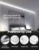 Aclorol USB COB LED Strip Lights for TV 5V USB Powered LED Tape Lights Daylight White 656FT 320LedsM 6000K COB Flexible Light Strip TV Led Backlight for Bedroom Under Cabinet Kitchen DIY 400LMm