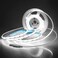 Aclorol USB COB LED Strip Lights for TV 5V USB Powered LED Tape Lights Daylight White 656FT 320LedsM 6000K COB Flexible Light Strip TV Led Backlight for Bedroom Under Cabinet Kitchen DIY 400LMm