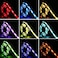 BIHAND 656ft USB LED Strip Lights USB Rope Lights with 24 Keys Remote DIY Indoor Decoration TV Backlight for 4060in