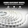 dalattin White LED Strip Lights 20ft Dimmable Super Bright 24V Led Tape Light 6500K 360 LEDs Lights for Bedrooms Mirror Kitchen Home Decoration Daylight White
