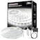 dalattin White LED Strip Lights 20ft Dimmable Super Bright 24V Led Tape Light 6500K 360 LEDs Lights for Bedrooms Mirror Kitchen Home Decoration Daylight White