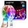 DAYBETTER RGB Led Light Strips Kit Compatible with Alexa and Google Assistant Smart WiFi Led Strip Lights for Bedroom Room Decor Kitchen Home Party Decoration 100FT