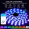 DAYBETTER RGB Led Light Strips Kit Compatible with Alexa and Google Assistant Smart WiFi Led Strip Lights for Bedroom Room Decor Kitchen Home Party Decoration 100FT
