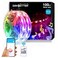 DAYBETTER RGB Led Light Strips Kit Compatible with Alexa and Google Assistant Smart WiFi Led Strip Lights for Bedroom Room Decor Kitchen Home Party Decoration 100FT
