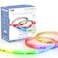 Feit Electric Smart Light Strip 16FT Ultrathin RGBW Color Chasing LED Light Strip 24GHz WiFi Enabled Works with Alexa and Google Home Assistant Remote Control 04in x 192in TAPE192CHASEAG