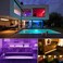 Iyicuus Battery Powered LED Strip Lights 98ft 24Keys Remote Controlled DIY Indoor and Outdoor Decoration 1