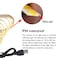 KXZM DC 5V USB COB LED Strip Light Natural White 4000K Dimmable IP65 Waterproof CRI 93 USB Powered 66ft2M 640LEDs with Dimmer High Brightness Flexible LED Tape Lights