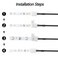 LightingWill 10pcsPack DC Female Plug Solderless Snap Down 2Pin Conductor LED Connector for Quick Splitter Connection of 8mm Wide 3528 2835 Single Color Flex LED Strips