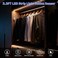 LUXJET Rechargeable Motion Sensor Wardrobe Light 33ft Flexible LED Strip with 30LED PIR and Light Sensor Warm White Night Light for Bedroom Kitchen Wall Closet Cabinet