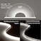 MDee COB LED Strip Lights 6000K Cold White USB Powered 5V Flexible LED Tape Lights with USB Connector CRI 90 800LMm 320LEDsm for Indoor and Outdoor Dcor6000K Cold White 328ft1m