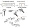 MMSD 100 Pack LED Strip Light mounting Brackets Strip Light clamp with 202 Screws Suit for 10mm Wide IP6768 Waterproof Strip Lights