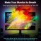 YIKEMJERP Monitor Backlight for Win PC Gaming Light Strip with Upgraded Software Required 65ft LED Strip Sync to 1932 Inch Screen Enhanced Color Matching Immersive Lighting for GamesMoviesMusic