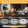 PAUTIX 5V USB LED Strip Light 656ft2m 640LEDs 1200lm Dimmable COB LED Strip 6000K Daylight White CRI90 USB Powered Backlight for Sewing MachineMirror Cabinet Wardrobe DIY Lighting Project