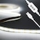 PAUTIX 5V USB LED Strip Light 656ft2m 640LEDs 1200lm Dimmable COB LED Strip 6000K Daylight White CRI90 USB Powered Backlight for Sewing MachineMirror Cabinet Wardrobe DIY Lighting Project
