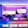 Sengled Smart Zigbee Multicolor Light Strip 2M 656ft Base Kit Hub Required Also Compatible with Alexa Google Assistant RGBW Extendable High Brightness 1400Lumens E1GG8E