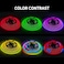 SEZO WS2812B LED Strip Light 33FT1M 60LEDsm Individually Addressable Programmable 5050SMD Digital RGB Alloy Wires Flexible Dream Color IP30 NonWaterproof PCB Black DC5V