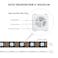 SEZO WS2812B LED Strip Light 33FT1M 60LEDsm Individually Addressable Programmable 5050SMD Digital RGB Alloy Wires Flexible Dream Color IP30 NonWaterproof PCB Black DC5V