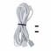SUPERNIGHT 4 Pin RGB LED Strip Lights Extension Cable 5m 164ft for SMD 5050 and 3528 LEDs Strip to Strip or Strip to Controller