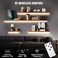 Tatazone 5V USB COB Led Strip Light with RF Remote 492ft Dimmable 4000K CRI93 USB Powered COB Led Light Strip Indoor COB Led Light for Cabinet TV Camping Monitor Showcase Motorhome