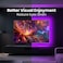VOLIVO LED Lights for TV 15FT Led Backlight for 4565 inch TVs Bluetooth RGB LED Lights Behind Television with Remote USB Powered Color Changing Music Sync for Gaming RoomDeskUnder Table
