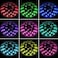 XYOP Led Strip Lights Battery Powered RGB 2M 656ft Battery Operated Led Battery Lights with 3 Keys Controller Waterproof Battery Led Rope Lights for TV Bedroom Mirror PC Camping Home Decoration
