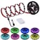 XYOP Led Strip Lights Battery Powered RGB 2M 656ft Battery Operated Led Battery Lights with 3 Keys Controller Waterproof Battery Led Rope Lights for TV Bedroom Mirror PC Camping Home Decoration