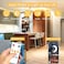 Yeewhale COB LED Strip Lights 100ft3000K DC 24V Dimmable Warm White Flexible LED Lights Strip for Bedroomwith Remote and app Control LED Rope Lights for Living RoomShelfCabineBed2 Rolls of 50ft
