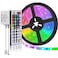 SUPERNIGHT LED Strip Lights 164FT SMD 5050 Waterproof 300LEDs RGB Flexible LED Light Strip Rope 44Key IR Remote Controller for Bedroom TV Backlight Christmas ValentinesNot Include Power Adapter