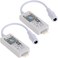 Aubric Smart WiFi LED Controller RGB Led Strip Lights Wireless Controller Compatible with Alexa Google Home IFTTT Free Magic Home App via iOS or Android Smartphone 2 Pack