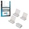 Litcessory 6Pin to CutEnd Connector for Philips HueSolo Lightstrip 4 Pack White MICRO 6PIN V4 Solo Lightstrip