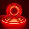 HAMRVL COB LED Strip Lights Red DC12V 164ft5M 320ledsM CRI90 Bright Flexible LED Tape Lights 8mm for Indoor Home CabinetBedroomKitchenStageBacklight DIY Lighting Without Power Supply Red