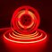 HAMRVL COB LED Strip Lights Red DC12V 164ft5M 320ledsM CRI90 Bright Flexible LED Tape Lights 8mm for Indoor Home CabinetBedroomKitchenStageBacklight DIY Lighting Without Power Supply Red