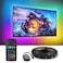 Govee TV LED Backlight RGBIC Smart LED Strip Lights for 5565 Inch TVs Bluetooth and WiFi APP Control Works with Alexa Google Assistant Music Sync 99 Scene Modes Adapter