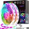 REEMEER Led Lights 100ft Smart APP Control Music Sync Strip Lights RGB Color Changing Strips with Remote for Bedroom Kitchen and Party