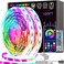 REEMEER Led Lights 100ft Smart APP Control Music Sync Strip Lights RGB Color Changing Strips with Remote for Bedroom Kitchen and Party