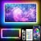 KANTUTOE LED Lights for TV 164ft LED Lights for 4575 Inch TVs RGB TV Backlight Behind Music Sync Bluetooth APP Remote Control Strip Lights USB Powered for Bedroom Gaming Home Dcor