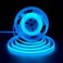 HAMRVL COB LED Strip Lights Ice Blue DC12V 164ft5M 320ledsM CRI90 Bright Flexible LED Tape 8mm for Indoor Home Cabinet Bedroom Kitchen Stage Backlight DIY LightingWithout Power Supply